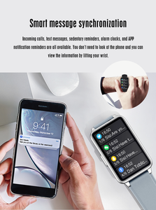 Reloj Inteligente P76PRO IP68 Resistente al Agua con Más de 150 Esferas para Android e iOS, Reloj Rectangular con Pantalla Táctil y Monitor de Salud para Mujer - Product Image 3