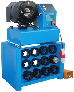 P32E Hydraulic Pressing Rubber Hose Crimping Machine Canada Hot Sales 6~51mm ( 1/4~2" ) Finn Power Hose Pipe Press Machine