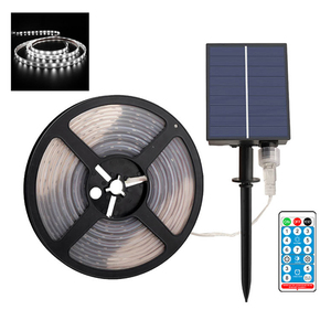 Tira <span class=keywords><strong>de</strong></span> Luces <span class=keywords><strong>LED</strong></span> RGB <span class=keywords><strong>para</strong></span> Exteriores, Alimentada por Energía Solar, con 8 Modos <span class=keywords><strong>de</strong></span> Iluminación, Impermeable, Decorativa, <span class=keywords><strong>para</strong></span> Jardín, Árboles y Piscina - Product Image 5