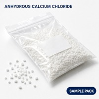Chlorure de calcium anhydre en poudre, haute pureté, qualité industrielle, produit chimique