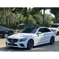 Guazi Mercedes-Benz Classe C 2021 Voiture d'occasion Essence Propulsion Arrière Berline Automatique 5 Places Conduite à Gauche Approvisionnement en Flotte Blanc En Stock