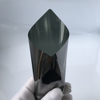 Film teinté pour vitres NASIDO HD-Black Chrome 10, haute réflectivité, rejet thermique supérieur, changement de couleur, auto-réparant, PET
