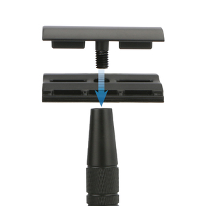 Eco-Friendly <strong>Double</strong> <strong>Edge</strong> Safety <strong>Razor</strong> for Men, Aluminium Handle &amp; Zinc Alloy Head, Reusable Shaving <strong>Razor</strong> - Product Image 3