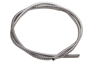 Tuyau métallique tressé en <span class=keywords><strong>acier</strong></span> inoxydable léger de qualité industrielle à petit <span class=keywords><strong>diamètre</strong></span> intérieur pour la protection des fibres optiques - Product Image 2