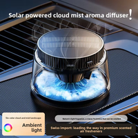 Diffuseur d'arômes intelligent pour voiture, gel parfumé solide, machine à nuages, huile parfumée pour voiture, diffuseur d'arômes pour voiture, désodorisant d'air