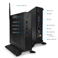 Mini PC professionnel performant avec processeur Intel i3/i5/i7 de 4e à 13e génération, compatible Windows 7/10/11, Realtek RTL8111 SATA/NVMe
