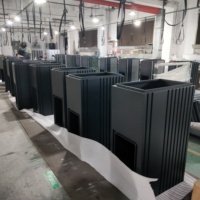 Boîte à colis intelligente étanche avec serrure à code numérique en acier galvanisé personnalisée pour villa et appartement résidentiels