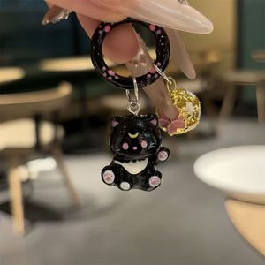 Llaveros de Resina con Forma de Gatito y Campana Pequeña, Colgante para Bolsa, 6 Colores a Elegir, Regalos de Joyería para Mujeres - Product Image 6