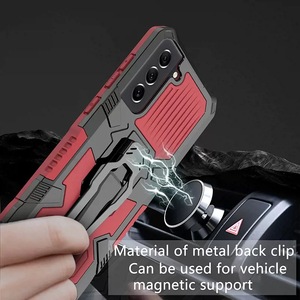 Armor Belt Clip đứng điện thoại trường hợp đối với Samsung Galaxy s25ultra S24 S23 S22 S21 S25 + A05 A15 A06 A16 chống sốc bảo vệ Bìa - Product Image 2