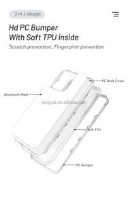 Funda de Teléfono Transparente de Alta Calidad para Sublimación DIY 2D 3 en 1, Anti-Golpes, para <span class=keywords><strong>ZTE</strong></span> <span class=keywords><strong>BLADE</strong></span> A53 <span class=keywords><strong>A51</strong></span> A34 AXON 60 Lite - Product Image 5