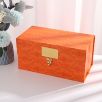 Boîte d'échantillons de vente chaude Boîte portable en cuir Vente chaude personnalisable