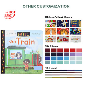 หนังสือปกแข็งสำหรับเด็กพิมพ์<span class=keywords><strong>ลาย</strong></span>สี่สีแบบทำจากวัสดุแข็งสำหรับบริการการปรับแต่ง - Product Image 6
