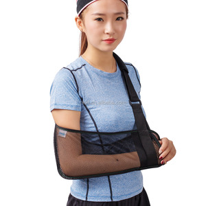 <span class=keywords><strong>Attelle</strong></span> de bras en éponge haute densité HKJD pour fracture de l'épaule, dislocation du poignet, entorse sportive, fixation respirante avec fermeture velcro - Product Image 3