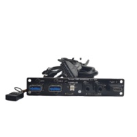 Boîtier PC, panneau frontal, câble HUB USB 2.0, commutateur, lecteurs de disquettes, adaptateur USB 3.0, entrée/sortie audio pour ordinateur de bureau
