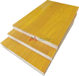 <span class=keywords><strong>Planche</strong></span> de bois jaune à trois plis de taille 200x50 cm Panneaux de coffrage de construction en béton <span class=keywords><strong>Planche</strong></span> pour matériaux de modèle d'architecture - Product Image 4