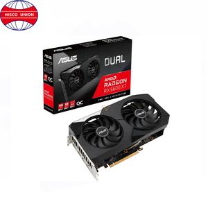 Carte graphique pour <span class=keywords><strong>ASUS</strong></span> Radeon RX <span class=keywords><strong>6600</strong></span> XT 8 go DUAL OC GDDR6, originale, nouveau en stock - Product Image 1