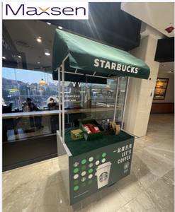 رف عرض معدني مخصص بتصميم عصري لمقهى، صديق للبيئة، مع 7 طبقات قابلة للتعديل وطلاء أسود - Product Image 4