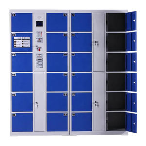 Système de casier intelligent pour salle de sport Armoire métallique Armoire de rangement intelligente pour <span class=keywords><strong>colis</strong></span> Casier électronique intelligent pour livraison de <span class=keywords><strong>colis</strong></span> pour parc de plage - Product Image 1
