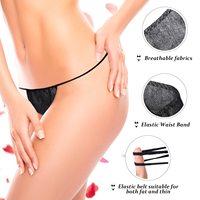 Celana dalam G-String renda seksi wanita, warna-warni ukuran bebas celana dalam kain tenun kemasan pakaian tidur Tanga Lingerie