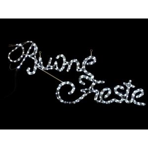 82X42CM ไฟ LED สีขาวน้ำแข็ง224 Happy holidays - Product Image 1