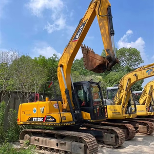 Excavadora Usada SY135C Nueva de 13 Toneladas con Certificación EPA y CE, con Bomba de Motor y Sistema Hidráulico Completo - Product Image 3