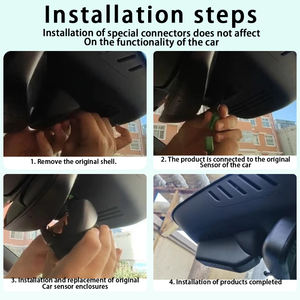 Grabadora de Video para Auto 4K 2160P, Equipada con Dashcam Wi-Fi, Apta para <span class=keywords><strong>Volvo</strong></span> S90 V90 XC60 2017, 2018, 2019 - Product Image 3