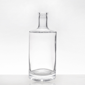 Botella de Tequila Vacía Transparente Rectangular de 500ml 700ml 750ml, Botella de Vidrio para Licor, Ginebra, Ron, Vodka, <span class=keywords><strong>Mezcal</strong></span> con Tapones de Corcho de Madera - Product Image 4