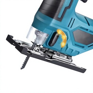 Sierra de calar inalámbrica de 18 V con batería de iones de litio, 130 mm de profundidad de corte, motor sin escobillas, herramienta profesional para cortar madera con accesorios - Product Image 2