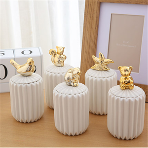 Custom Designed Automatic White Ceramic Toothpick Holder for Kitchen Living Room Travel and Camping Elegant Dinnerware