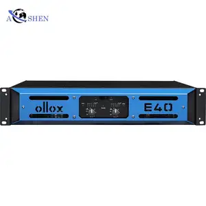 E40 2x2000w classe td, módulo amplificador profissional, oem, preto, amplificador digital de áudio para mixer de áudio sistema de colunas