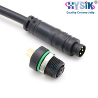 Câble de capteur de connecteur de câble M8 pour vélo électrique, extension de moteur de vélo électrique, prise mâle/femelle à encliquetage 2 3 4 5 6 8 broches