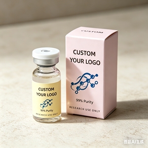 Cajas de Embalaje Personalizadas al por Mayor y Etiquetas Resistentes a la Decoloración para Frascos Pequeños de 2ml, 3ml y 10ml de Aceite y Péptidos - Product Image 5