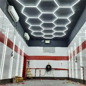 72000 Lumens Hex Garage Light Ac100-240v Led Light Hexagonal Can Be Customized As Customers Requirement