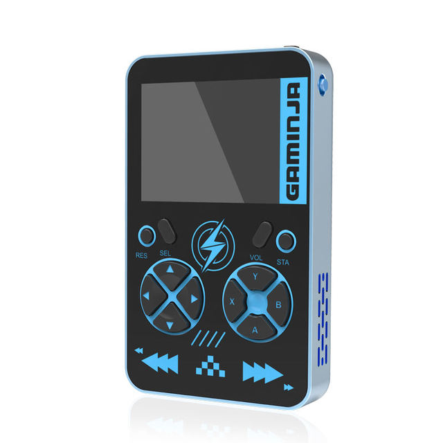 2-in-1 Handheld Retro Game Console with 5000mAh Wireless Charging Magnetic Power Bank for Travel & Fun