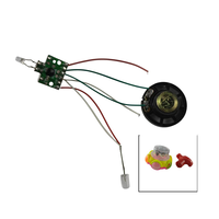 Carte PCBA de circuit de contrôle de mouvement pour jouet gyroscope musical à LED personnalisé KY, pour jouet électronique toupie pour enfants, fabricant OEM