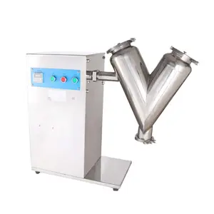 10l 20l 30l Small capacity V cone detergent mixer and blender dry powder mixing machine