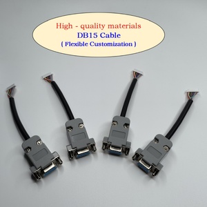 Tùy Chỉnh Dây Khai Thác Db15 Nam 15 Pin Để Jst Sh Shr 13 Pin Connecter <span class=keywords><strong>VGA</strong></span> RS232 Chia Lắp Ráp Cáp Cho Máy Tính Cáp Điện - Product Image 1