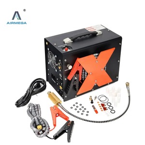 Compresor de aire para coche Airmega de 12V, 4500PSI, alta presión, apagado automático, para coches compactos y motocicletas - Product Image 1