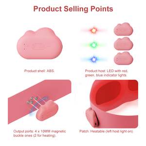 Unidad <span class=keywords><strong>TENS</strong></span>, cinturón inalámbrico, masajeador profesional para aliviar el dolor para el dolor menstrual y muscular, masajeador eléctrico portátil para aliviar el dolor - Product Image 3