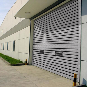 Puerta Enrollable <span class=keywords><strong>de</strong></span> Aluminio Personalizada, Puerta Inteligente Eléctrica <span class=keywords><strong>de</strong></span> <span class=keywords><strong>Seguridad</strong></span>, Puerta Industrial <span class=keywords><strong>de</strong></span> Almacenamiento Comercial <span class=keywords><strong>de</strong></span> Enrollado Rápido con Certificación CE - Product Image 2