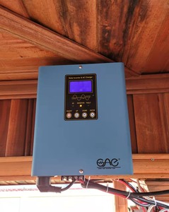 <span class=keywords><strong>12V</strong></span> 24V inversor de corriente <span class=keywords><strong>12V</strong></span> 220V híbrido solar 30A PWM soporte sellado Gel inundado batería - Product Image 6