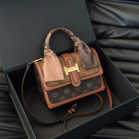 Designer Marque 2025 Petit Mode Cross-Body Sac À Main Casual Multi-Fonctionnel Géométrique Sac Fourre-Tout Deux PU Usage Quotidien