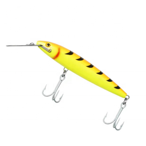 ZHUO RUN 140mm 190mm 220mm pêche en eau salée ABS plastique dur leurre métal lèvre plongée bar brochet méné imprimé pour rivière lac - Product Image 3