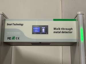 <span class=keywords><strong>6</strong></span>/11/18/33 존 보안 금속 탐지기 게이트 지능형 신체 스크리닝 아치 길 감지 장비를 통해 산책 - Product Image 4