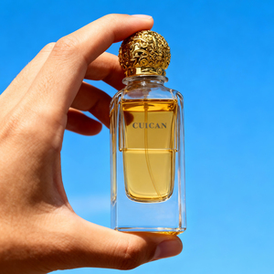 Vendita Diretta di Fabbrica Bottiglia di Profumo in Vetro Trasparente 30ml 50ml 100ml Eleganti Flaconi di Profumo Quadrati in Vetro con Confezione - Product Image 3