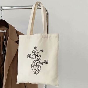 Summer Women's <b>Canvas</b> Polyester Lining Customized Zipper Closure Cotton Material Travel Use All Seasons National Style Handbag - Product Image 4