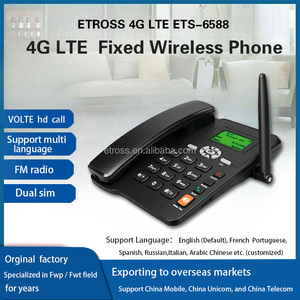 Téléphone fixe sans fil 4G LTE tout réseau, sans câblage en cuivre, idéal pour le bureau, le magasin, l'entrepôt et la maison - Product Image 3