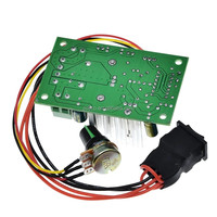Pengontrol Kecepatan Motor DC CCM2 10V 12V 24V 30V Maju dan Mundur 120W Modul Papan Pengontrol PWM DC