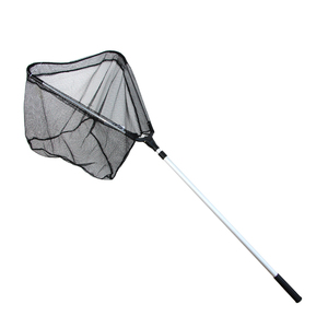 Selco sợi polyester + AL Burl gỗ xử lý Fly câu cá hồi câu cá hạ cánh Net 6M - Product Image 1