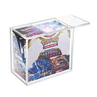 Étui de protection transparent en acrylique pour cartes à collectionner, boîte d'entraînement Elite (ETB), rangement et présentation